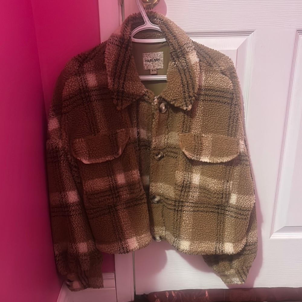 Brown Plaid Harlow Jacket